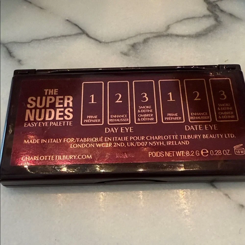Charlotte Tilbury SUPER NUDES EASY EYE PALETTE EYESHADOW PALETTE